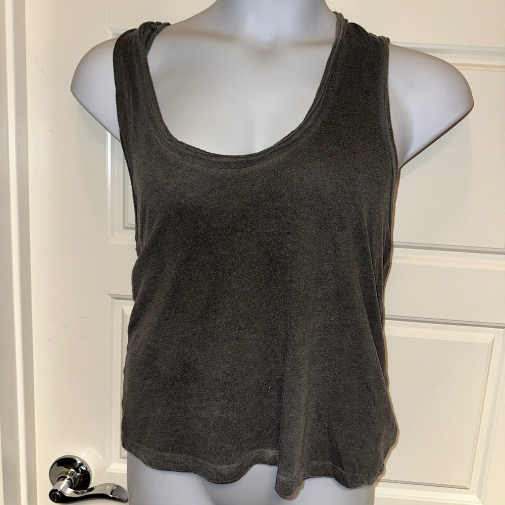 Free People Movement Sleeveless Top in Gray
